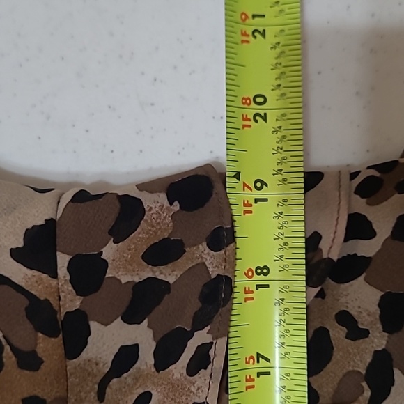 New Directions Black and Brown Mini Dress - Picture 7 of 8